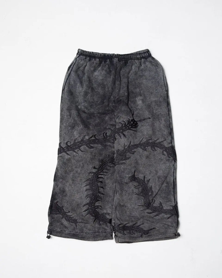 “Ghoul” Sweats (Washed Black) - pholoh