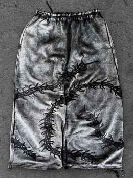 “Ghoul” Sweats (Washed Black)