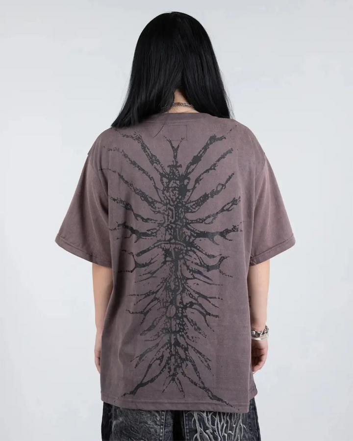 "Ghoul" T-Shirt (Dark Grey) - pholoh