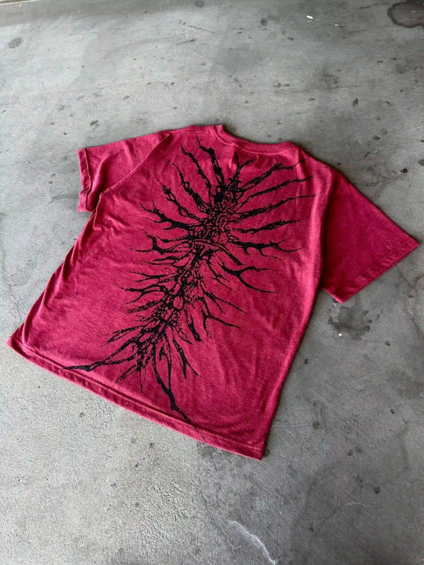 
    
      "Ghoul" T-Shirt (Red) pholoh
    
