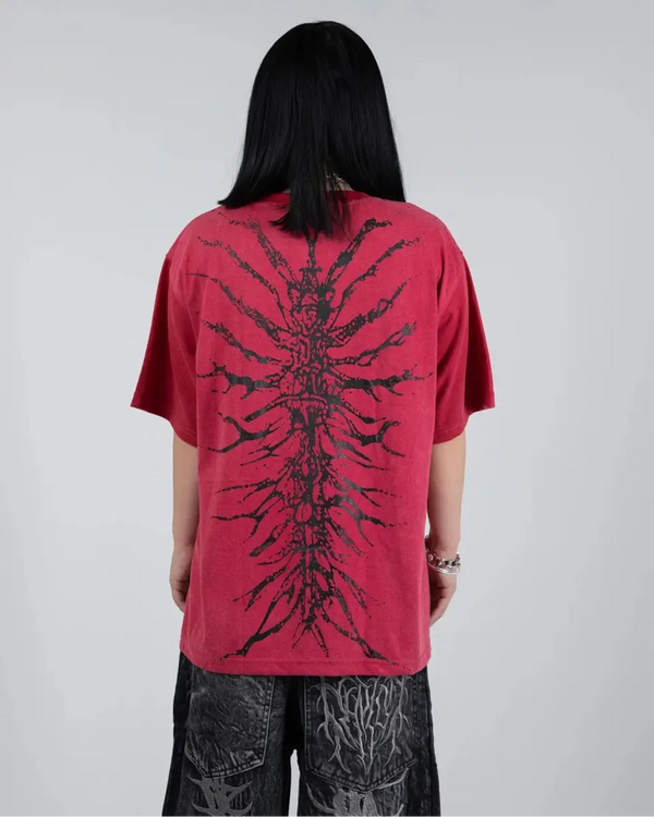 "Ghoul" T-Shirt (Red) - Second Image