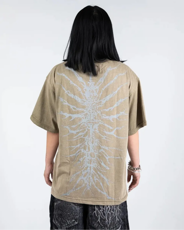 "Ghoul" T-shirt (Sand) - pholoh