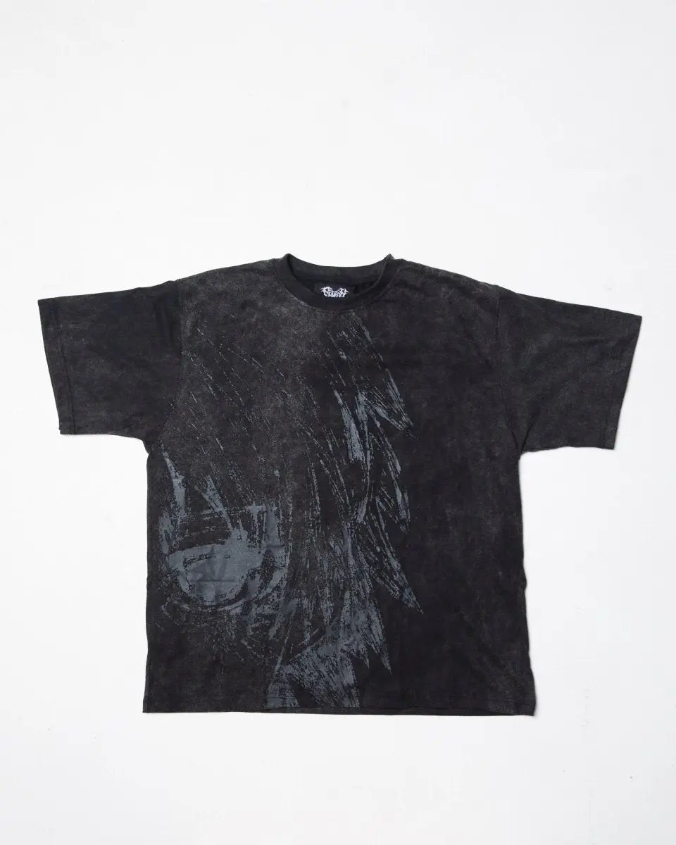 "Ghoul" T-Shirt (Washed Black) - pholoh
