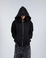 “Ghoul” ZIP - UP (Black) - pholoh