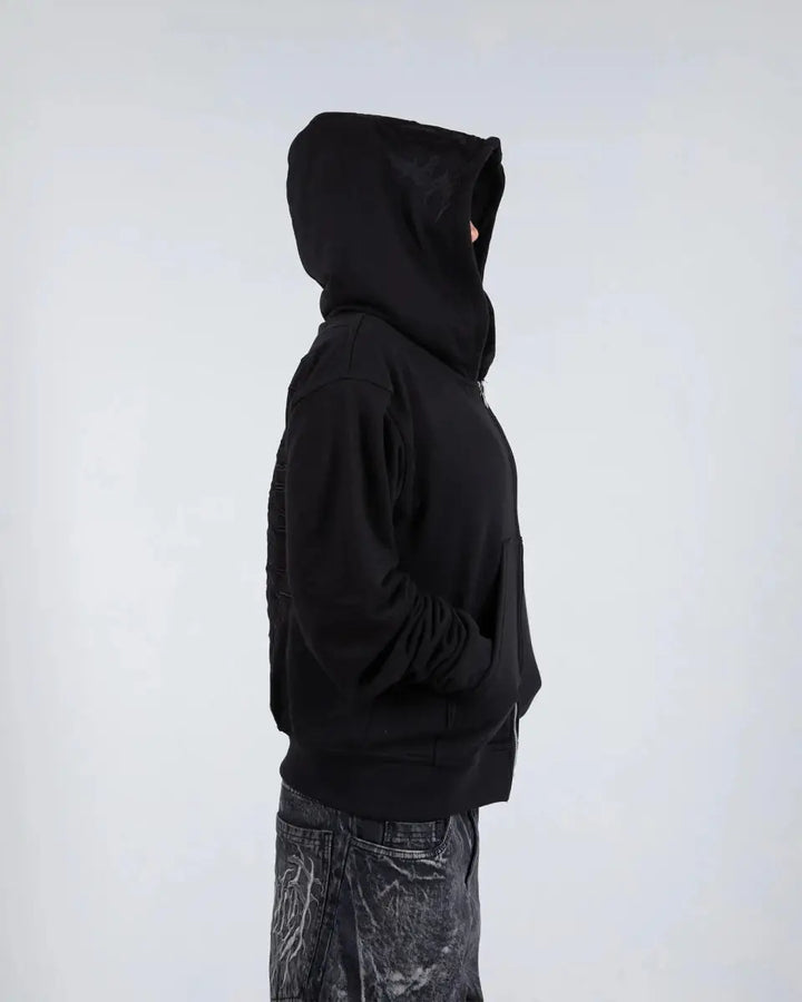 “Ghoul” ZIP - UP (Black) - pholoh