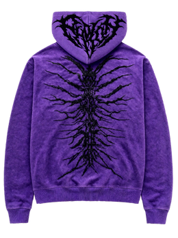 “Ghoul” Zip-Up (Purple)
