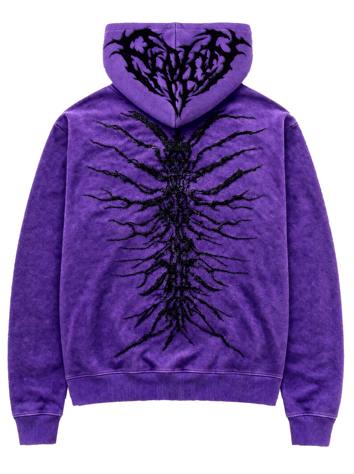 “Ghoul” Zip-Up (Purple)