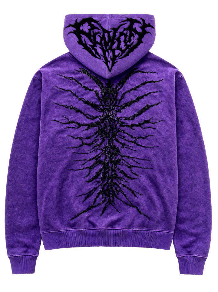 “Ghoul” Zip-Up (Purple)