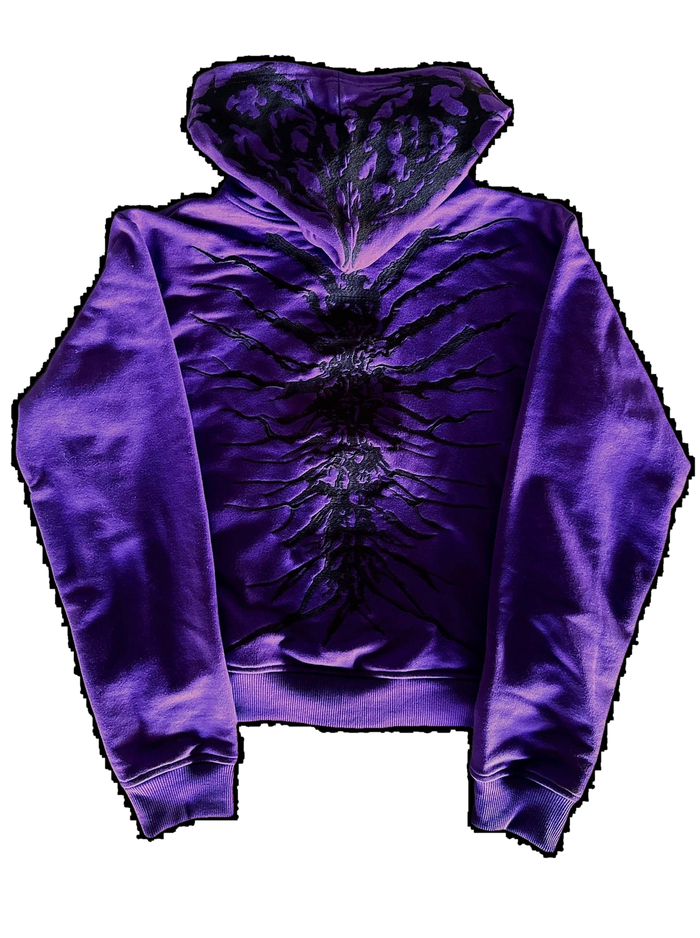 “Ghoul” Zip-Up (Purple)