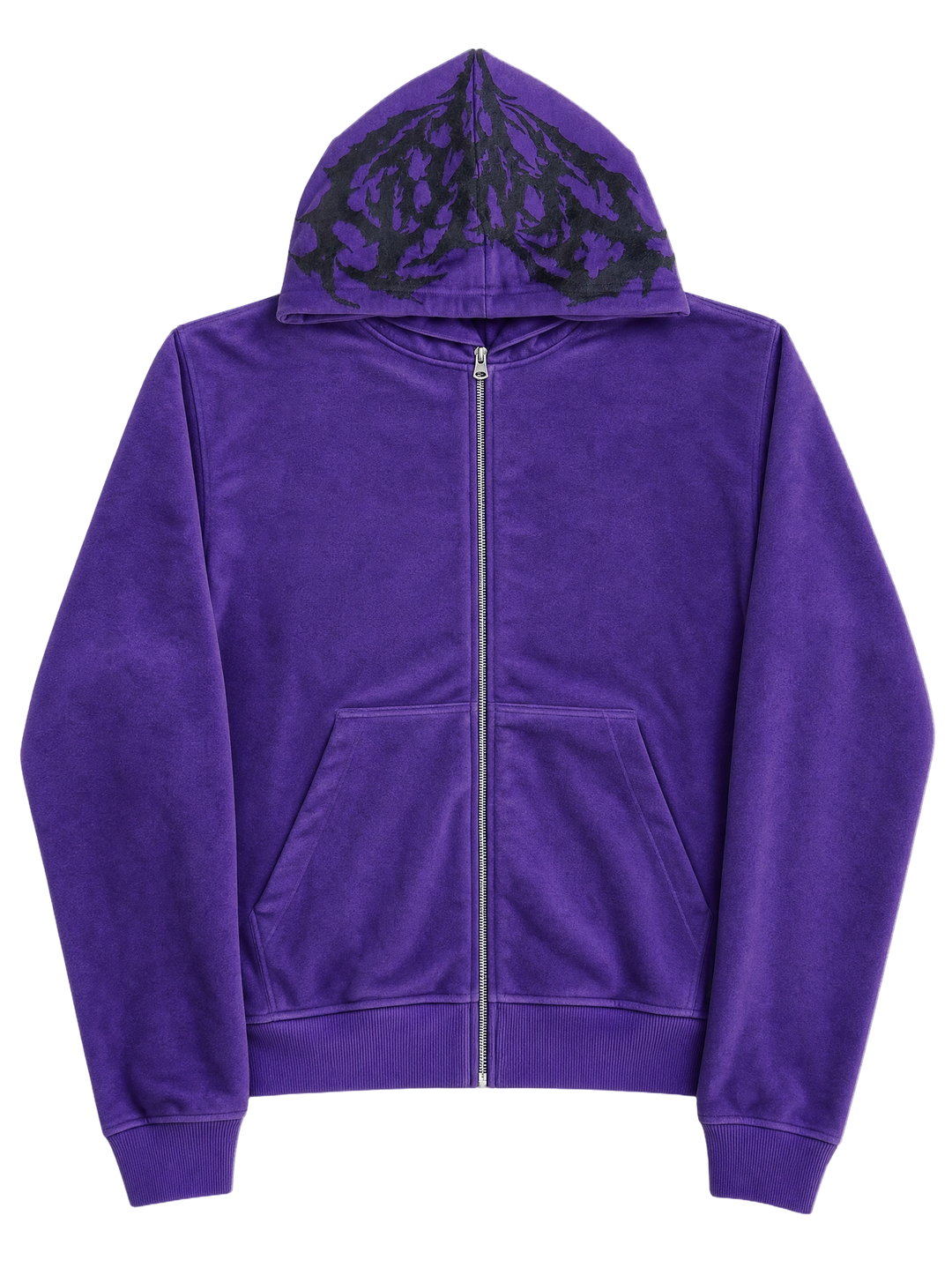 “Ghoul” Zip-Up (Purple)