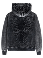 “Ghoul” Zip-Up (Washed Black)