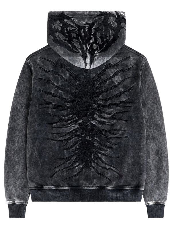 
    
      “Ghoul” Zip-Up (Washed Black)
    

