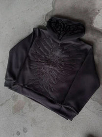 GHOUL ZIP+SWEATS (BLACK)