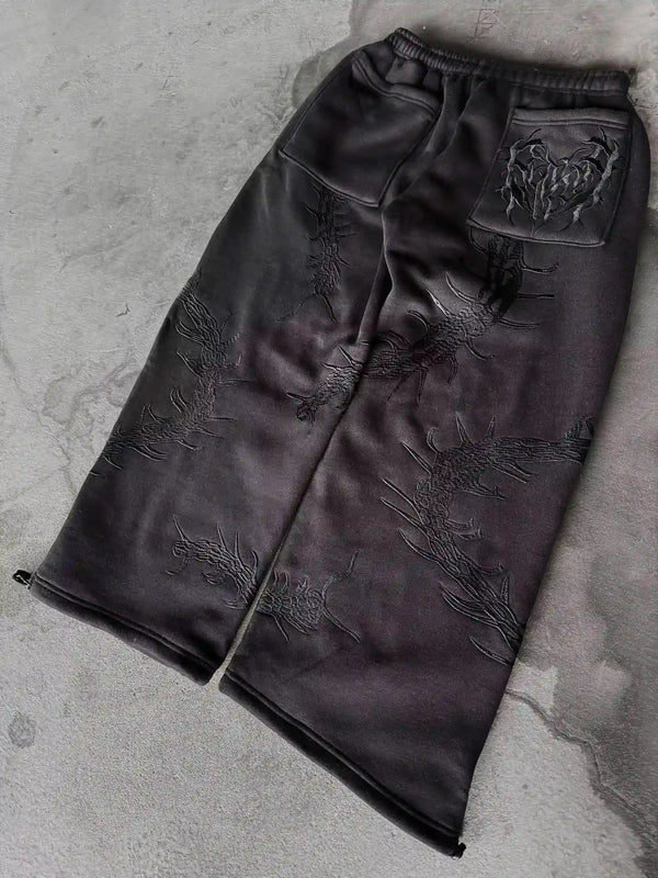 “Ghoul” Sweats (Black) - Second Image