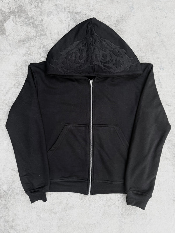 
    
      “Ghoul” ZIP-UP (Black) pholoh
    
