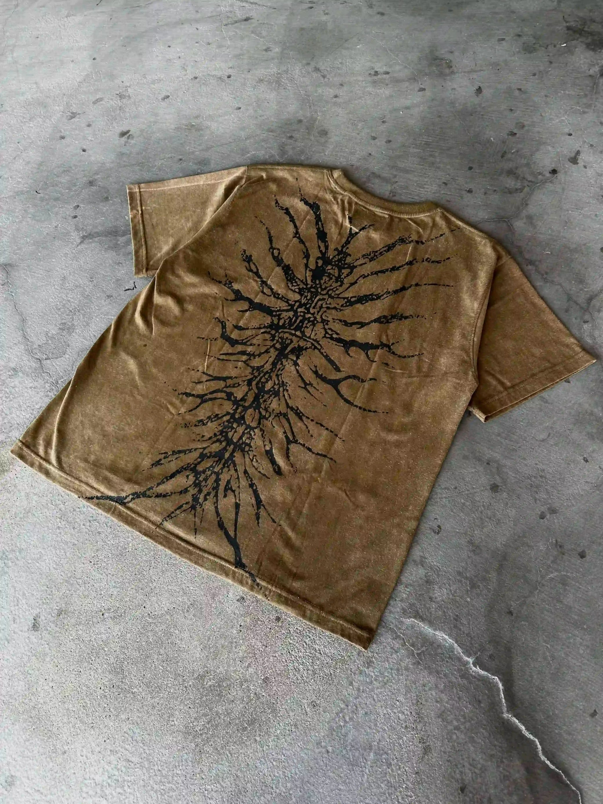 &quot;Ghoul&quot; T-shirt (Dark Beige)