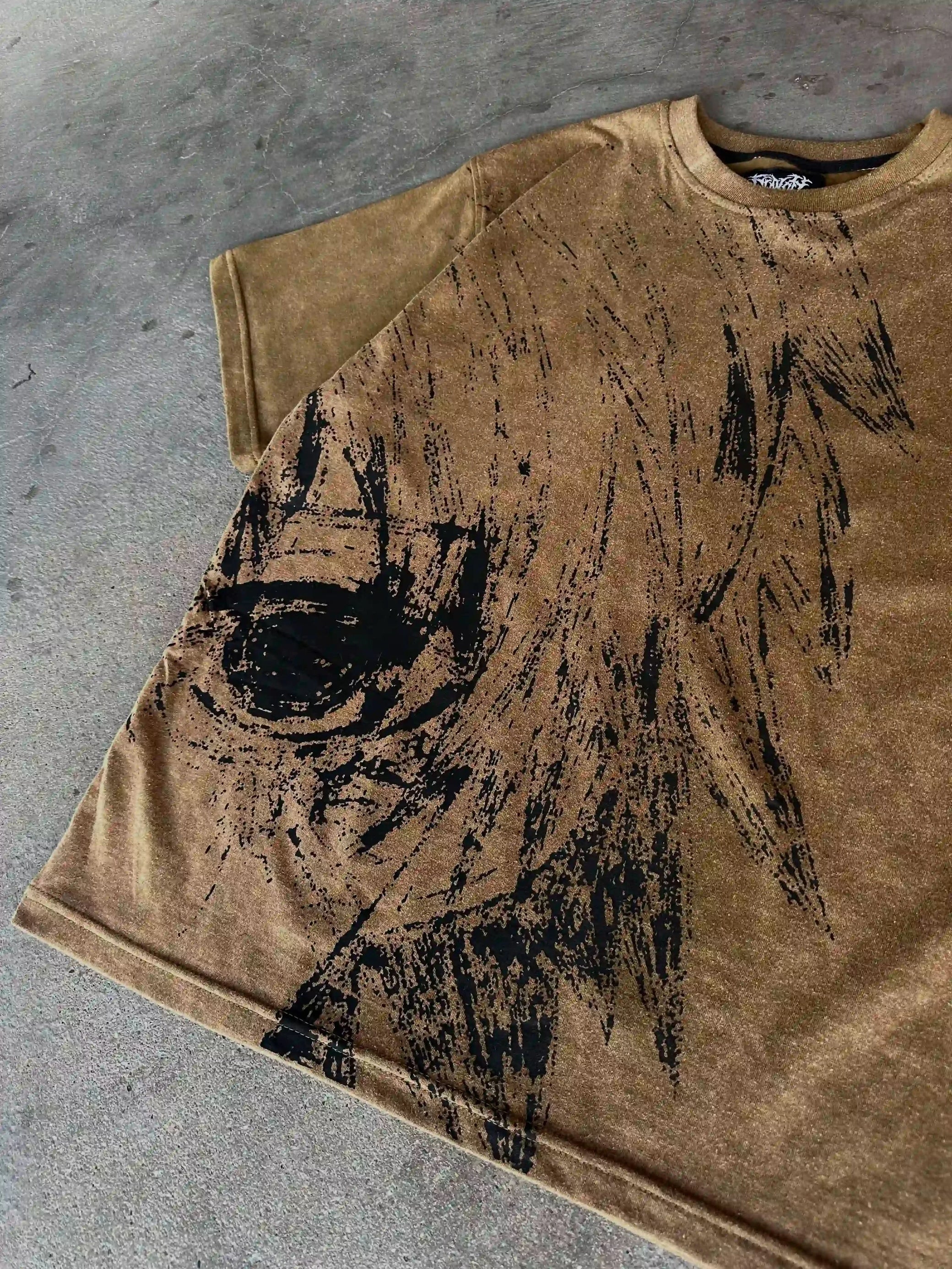 &quot;Ghoul&quot; T-shirt (Dark Beige)