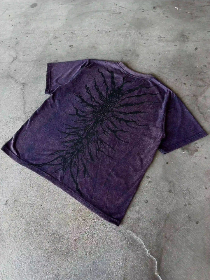 "Ghoul" T-Shirt (Dark Purple) pholoh