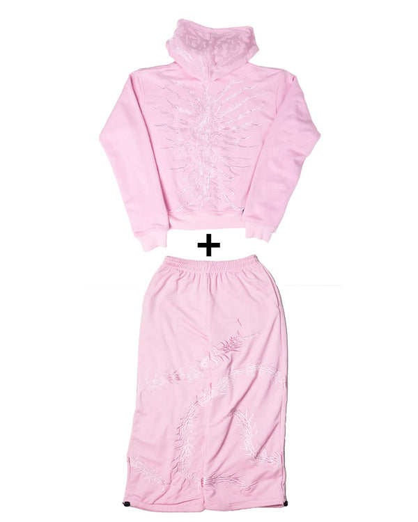 
    
      GHOUL HOODIE+SWEATS (PINK)
    
