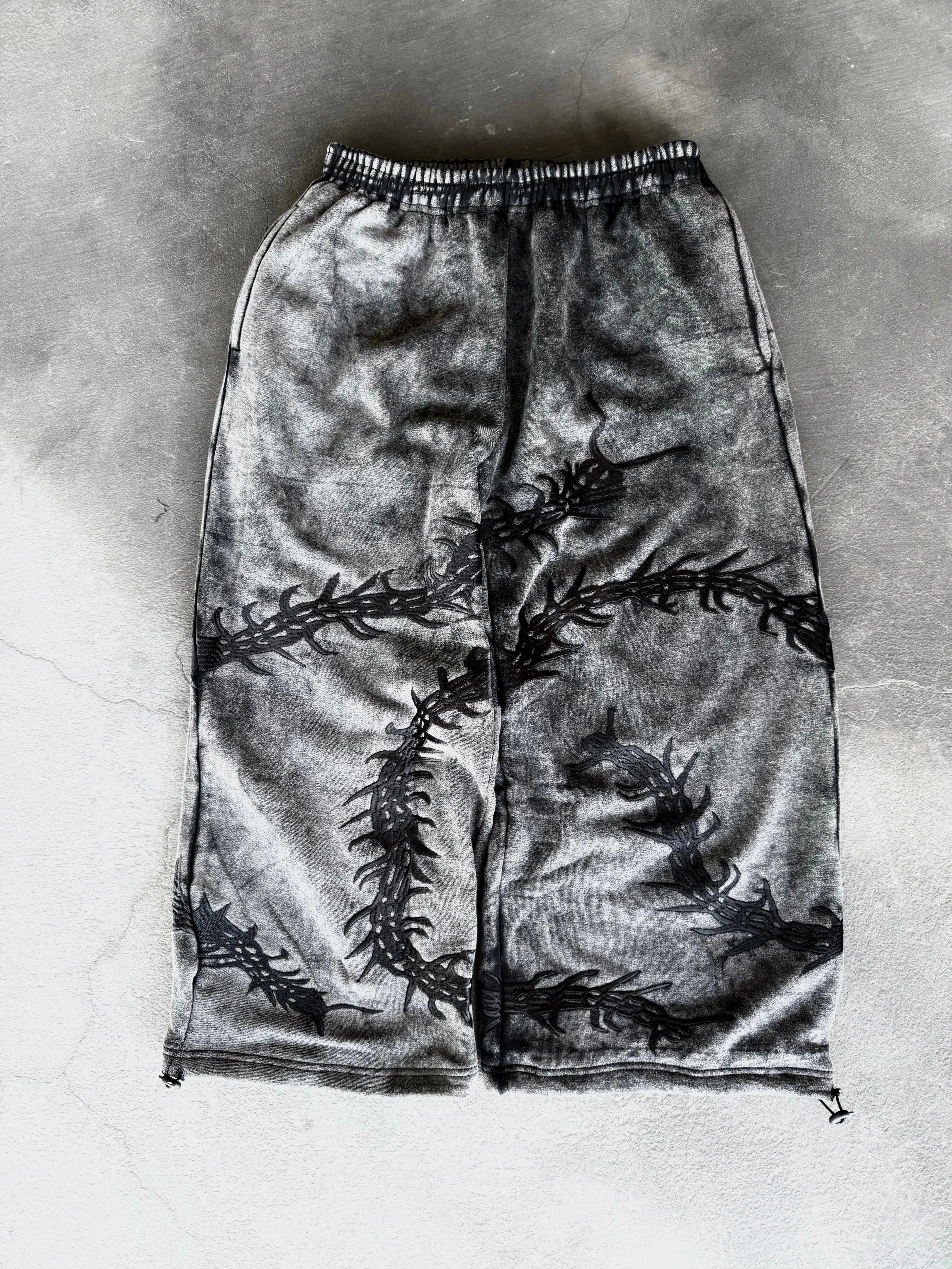 Ghoul” Sweats (Washed Black) - pholoh