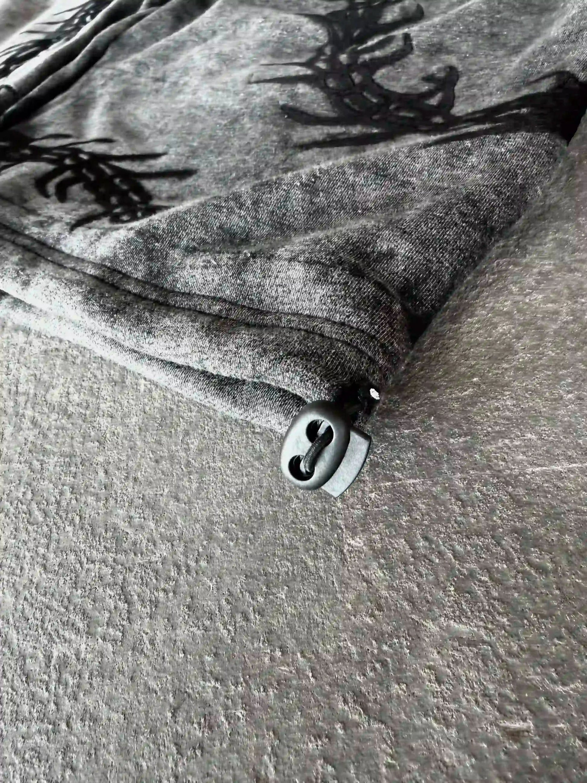 "Half a Million" Embroidered Hoodie (Black)