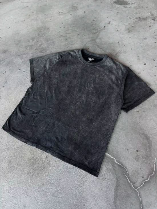 GHOUL JORTS+WASHED BLACK TEE