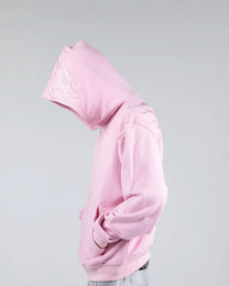 “Ghoul” ZIP-UP (Light Pink)