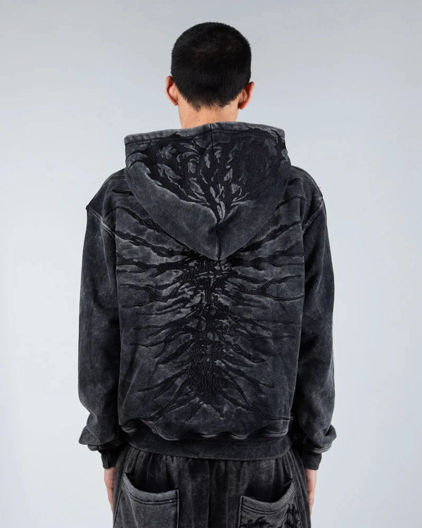 
    
      “Ghoul” HOODIE (Washed Black)
    
