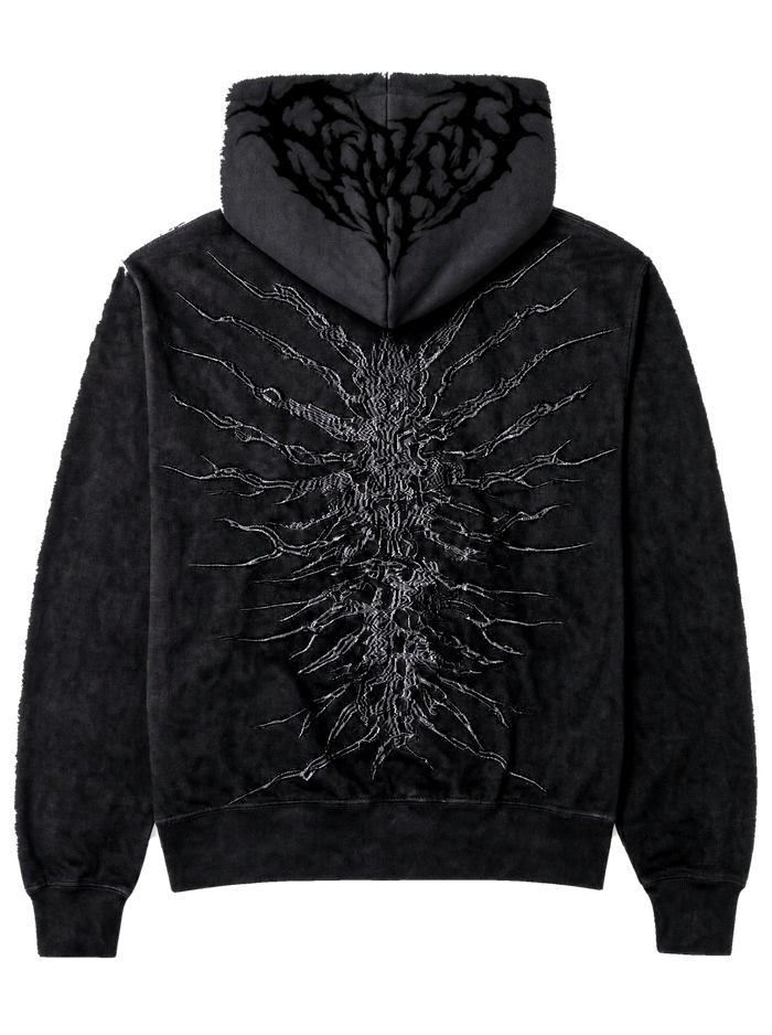 “Ghoul” Zip-Up (Black)