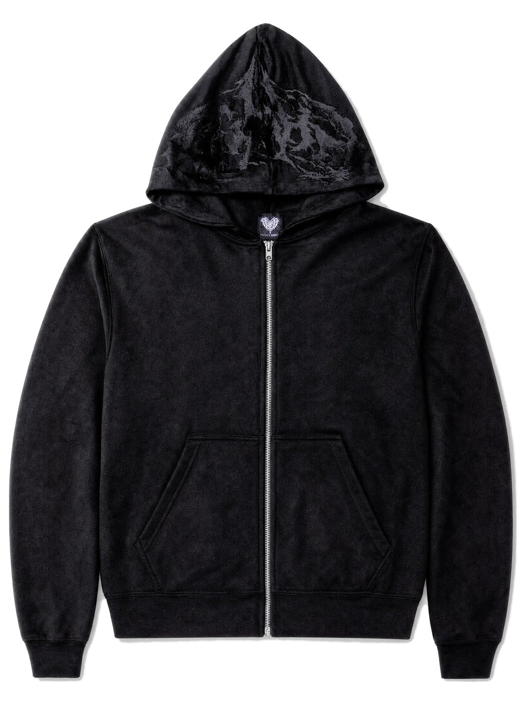 Ghoul Zip-Up Black front