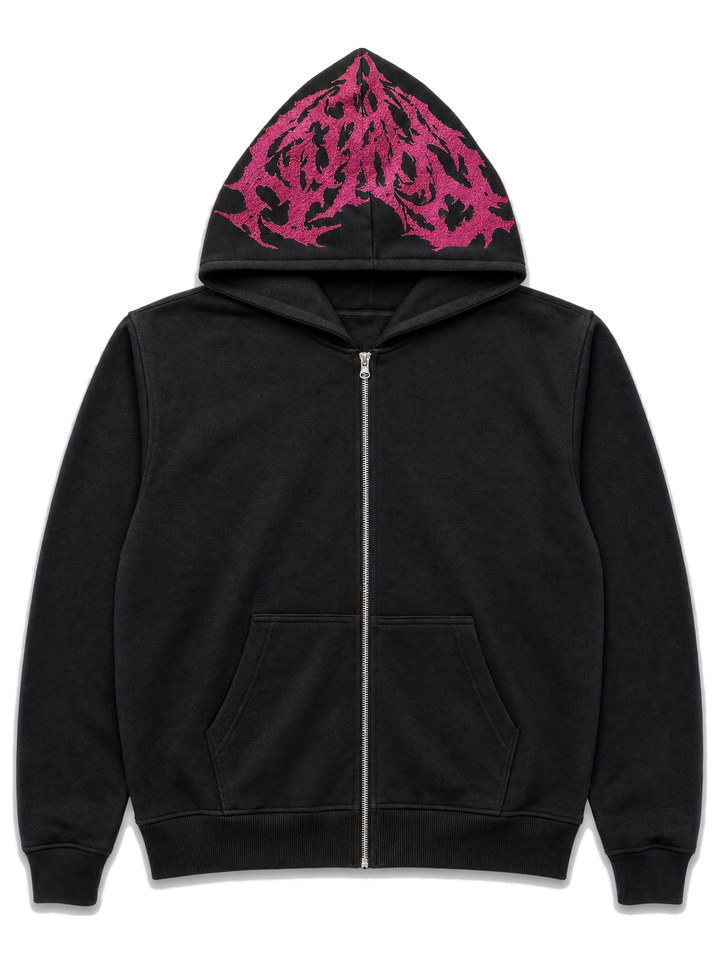 Ghoul Zip-Up B+R front