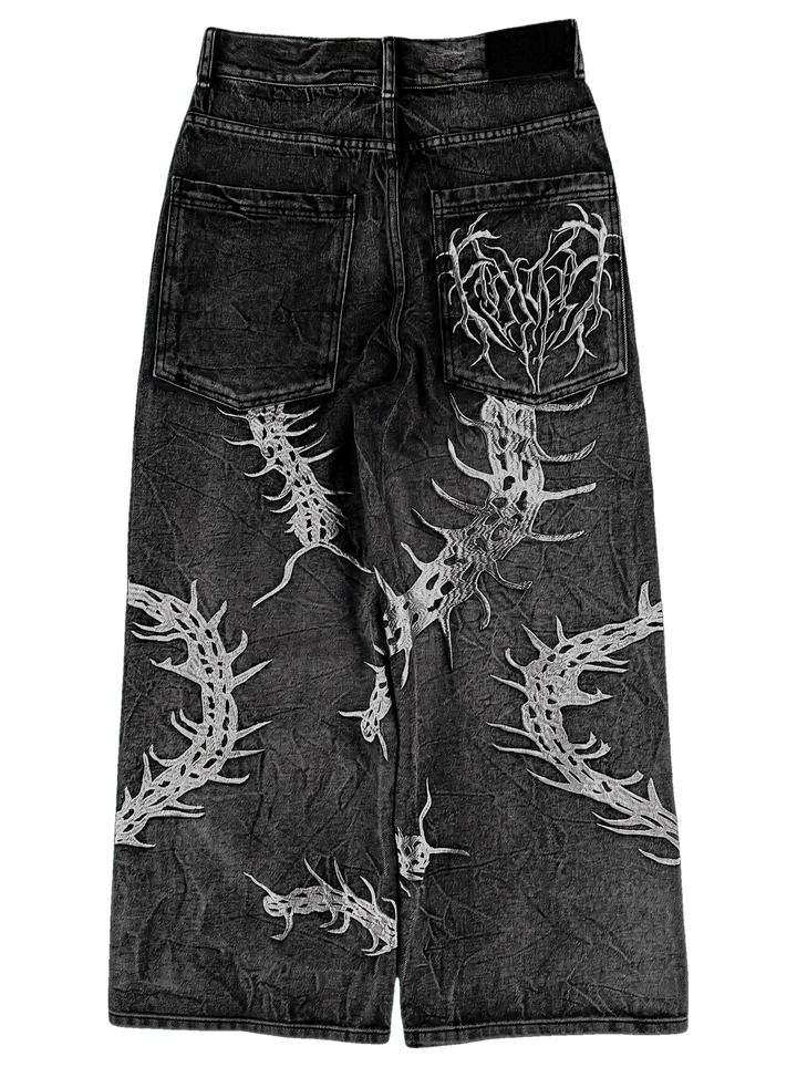 Ghoul Jeans back