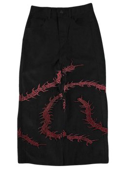 “Ghoul” Jeans (Wine)