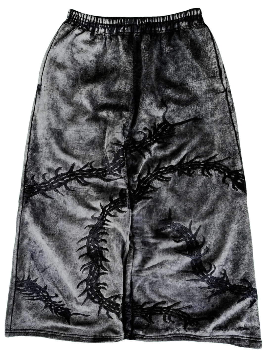 Ghoul Sweats Washed Black front