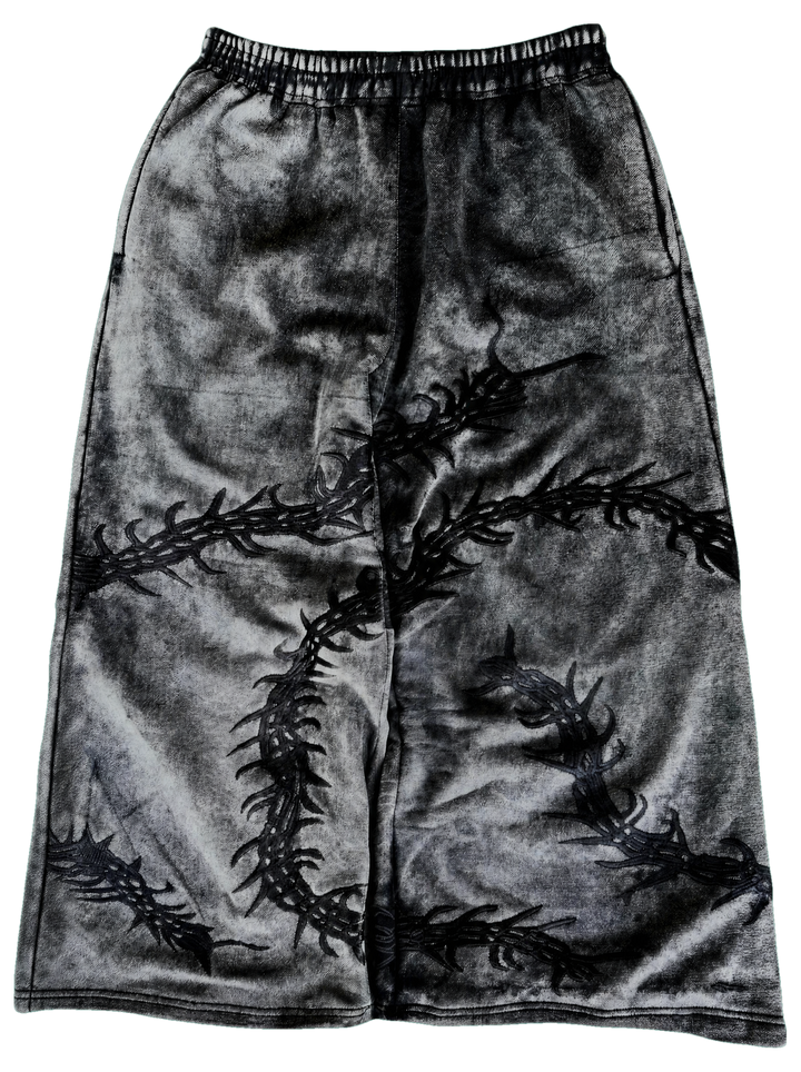 Ghoul Sweats Washed Black front