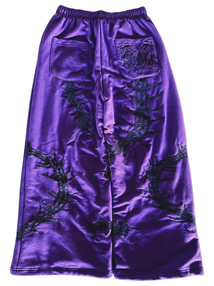 Ghoul Sweats Purple back