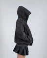 "Half a Million" Embroidered Hoodie (Black) - pholoh