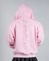 "Half a Million" Embroidered Hoodie (Light Pink) - pholoh