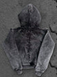 “Half a Million” Embroidery Zip-Up (Black)