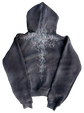 “Half a Million” Embroidery Zip-Up (Grey)