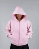 “Half a Million” Embroidery Zip-Up (Light Pink)