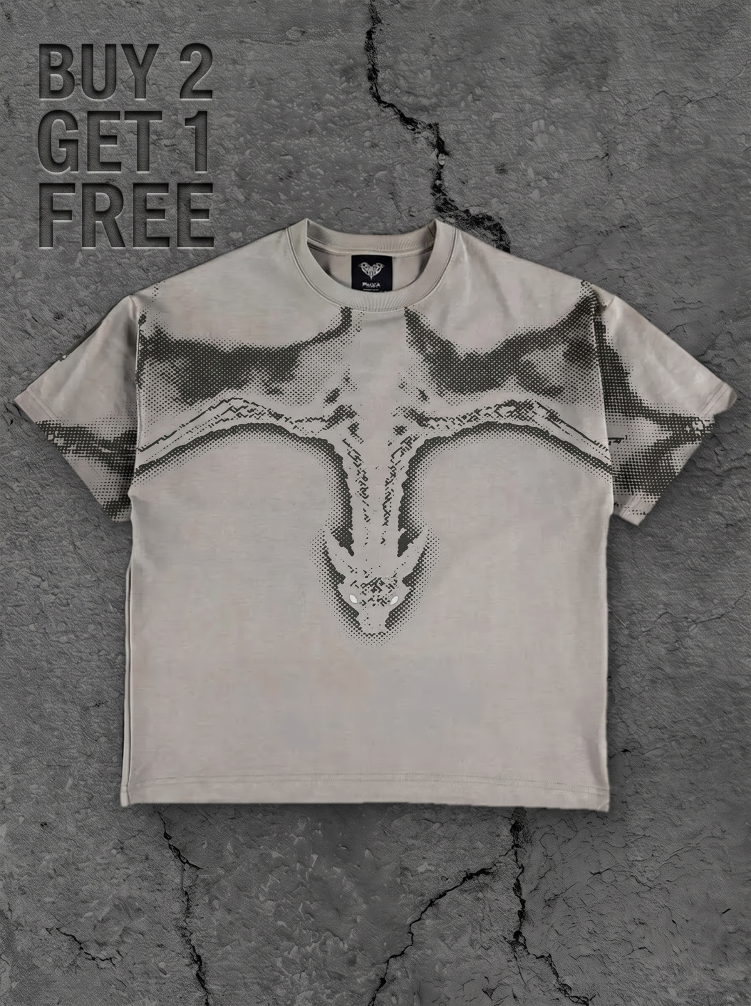 “Dragon” T-Shirt (Grey)