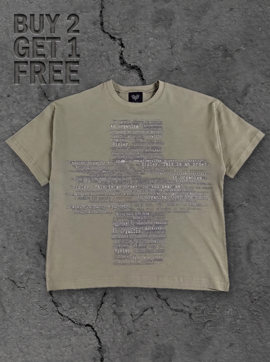 “2-Alien” T-Shirt (Mint)