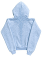“Half a Million” Embroidery Zip-Up (Baby Blue)