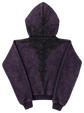 “Half a Million” Embroidered Hoodie (Dark Purple)