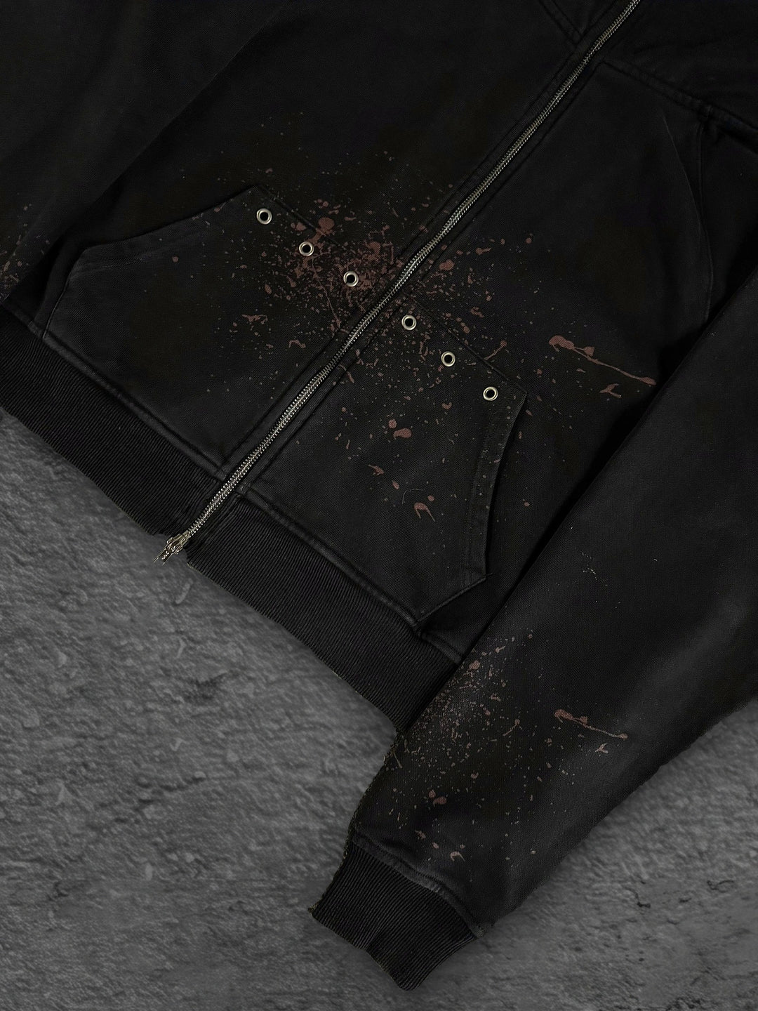 jason full zip black