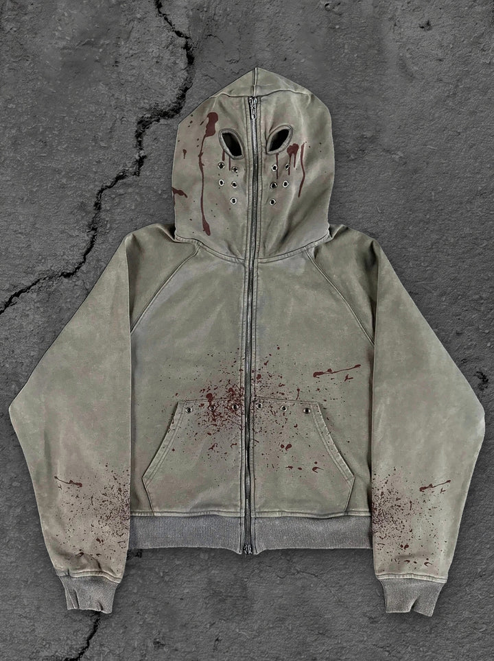 jason full zip grey