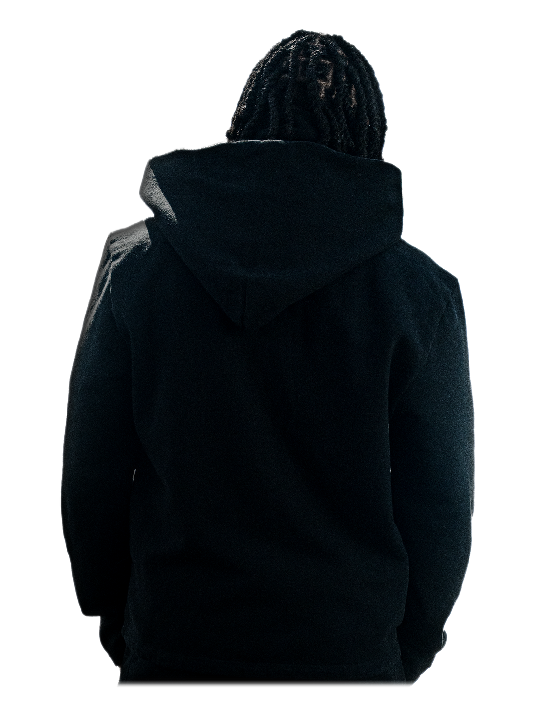 Kokusen Jacket (Onyx), back, on model
