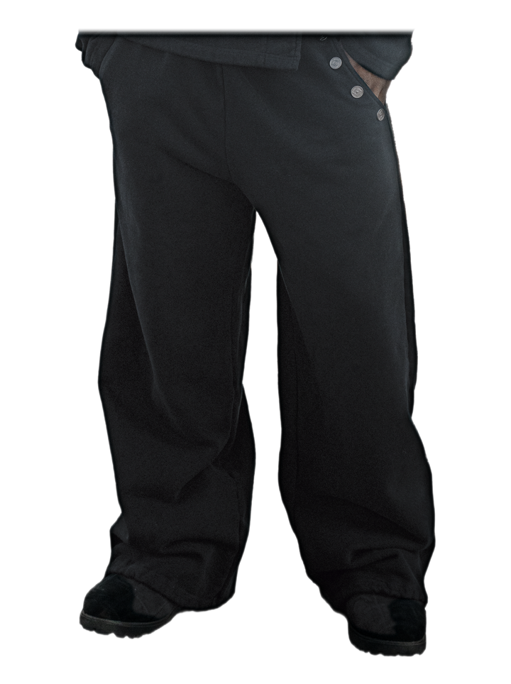 Kokusen Sweats (Onyx), front, on model