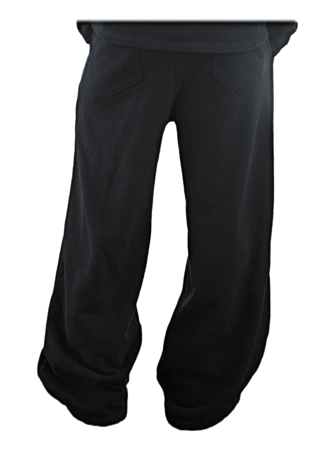 Kokusen Sweats (Onyx), back, on model